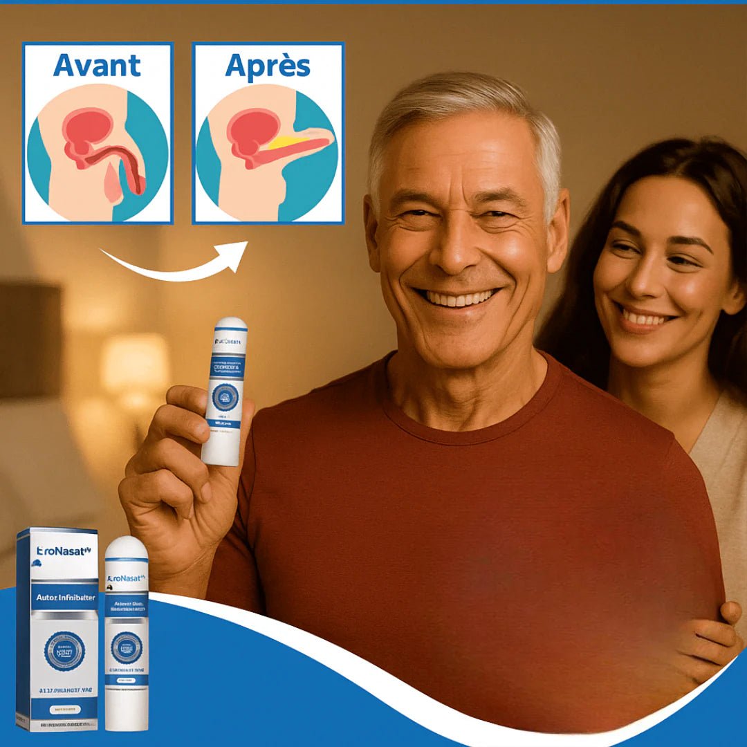 EroNasal™ Inhalateur Nasal | Érections fermes en 5 minutes – sans pilules!
