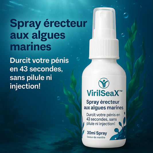 بخاخ الانتصاب VirilSeaX™ المصنوع من الأعشاب البحرية | يقوي قضيبك في 43 ثانية، بدون حبوب أو حقن!