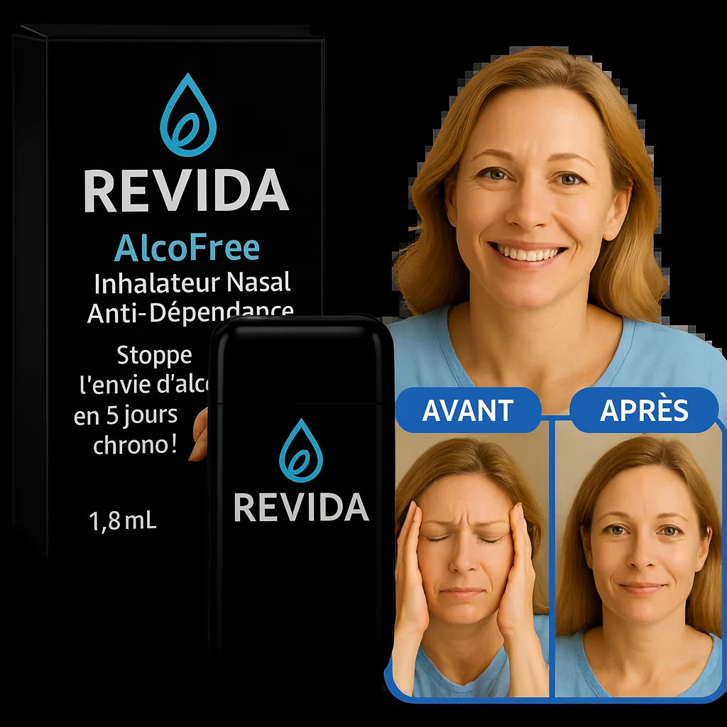AlcoFree™ بخاخ الأنف المضاد للإدمان | يوقف الرغبة الشديدة في تناول الكحول في 5 أيام!