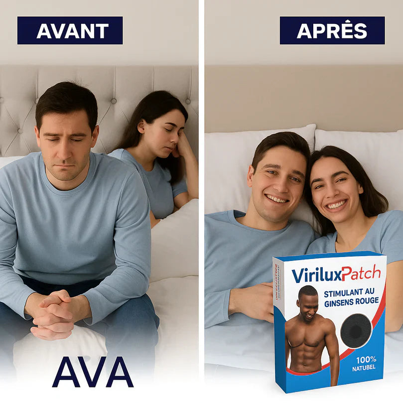 Virilux™ Patch Stimulant au Ginseng Rouge | Déclenche des érections dures comme l’acier en 4 jours – sans Viagra!