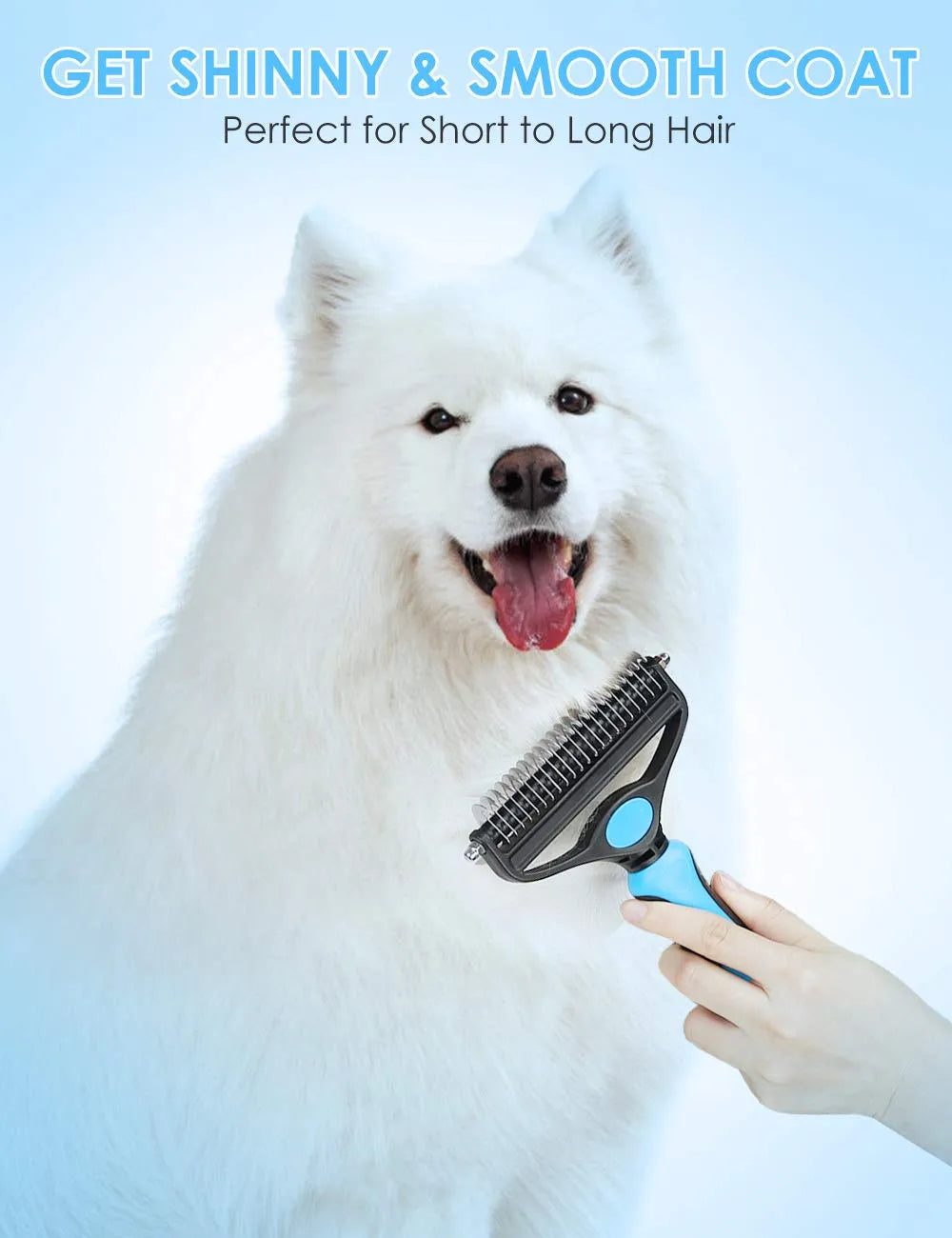 Outil professionnel de démêlage pour chiens et chats