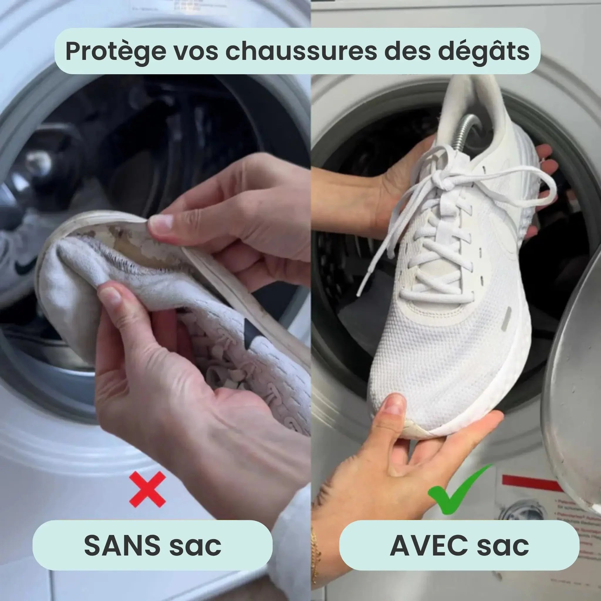 BagIt™ - Sac de Lavage pour Chaussures