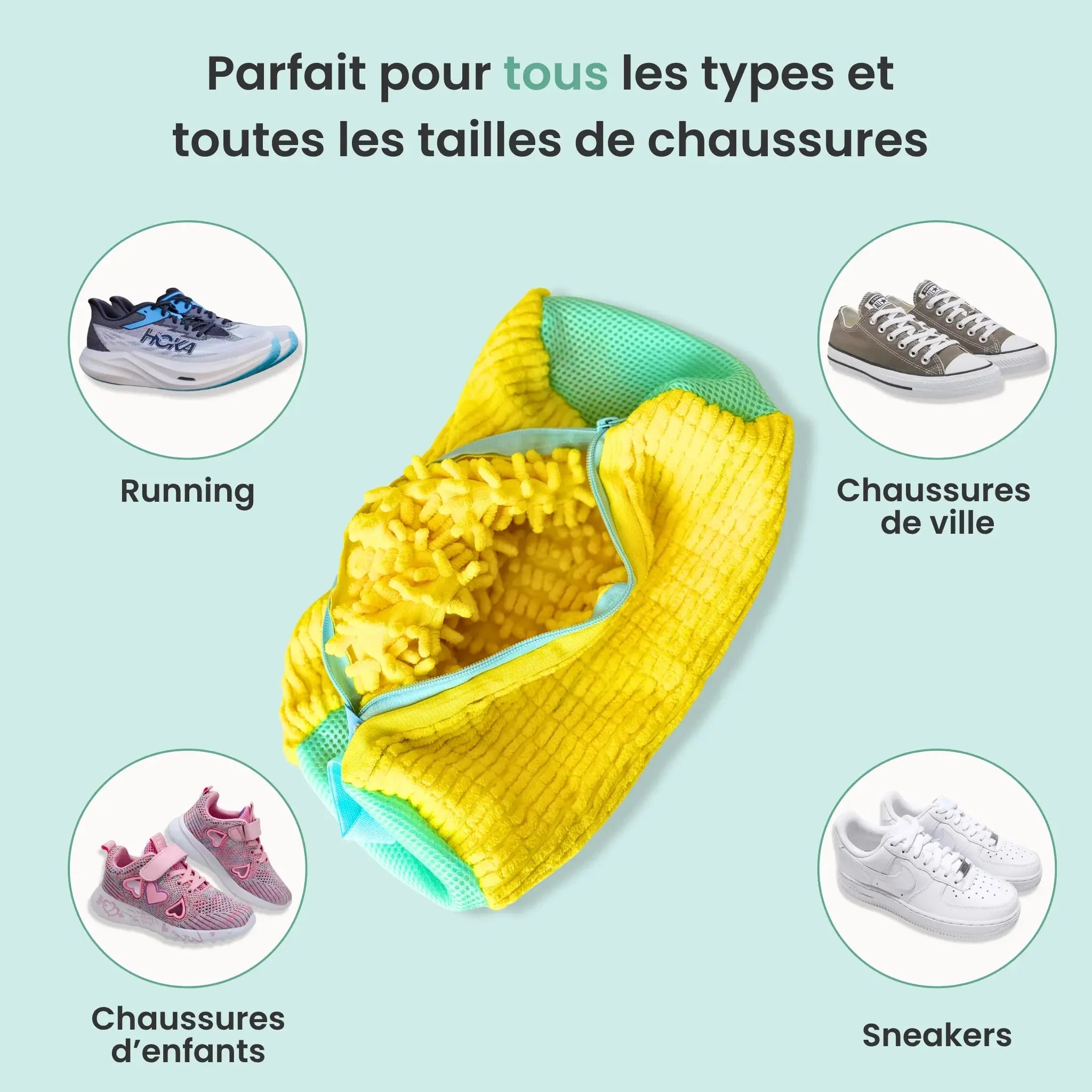 BagIt™ - Sac de Lavage pour Chaussures